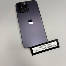 Apple IPhone 14 Pro Max 5G - Pay $1 DOWN AVAILABLE - NO CREDIT NEEDED