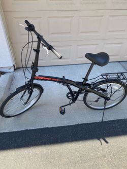 Folding bike 24” tires