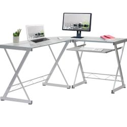 L Shaped Computer Table
