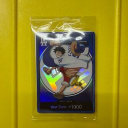 2026 One Piece x Dodgers night Monkey D Luffy Promo