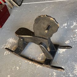 Vintage Wooden Rocking Horse.