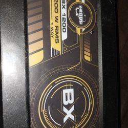 New Boog Full Range Amp