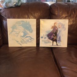 Frozen Canvas Wall Hangings