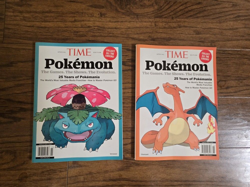 Pokemon Collectors Edition Time Magazines