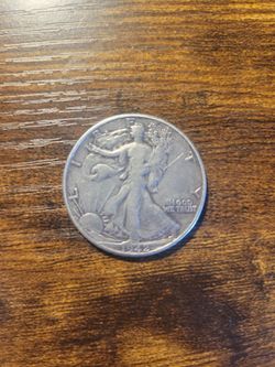 Silver Walking Liberty Half Dollar