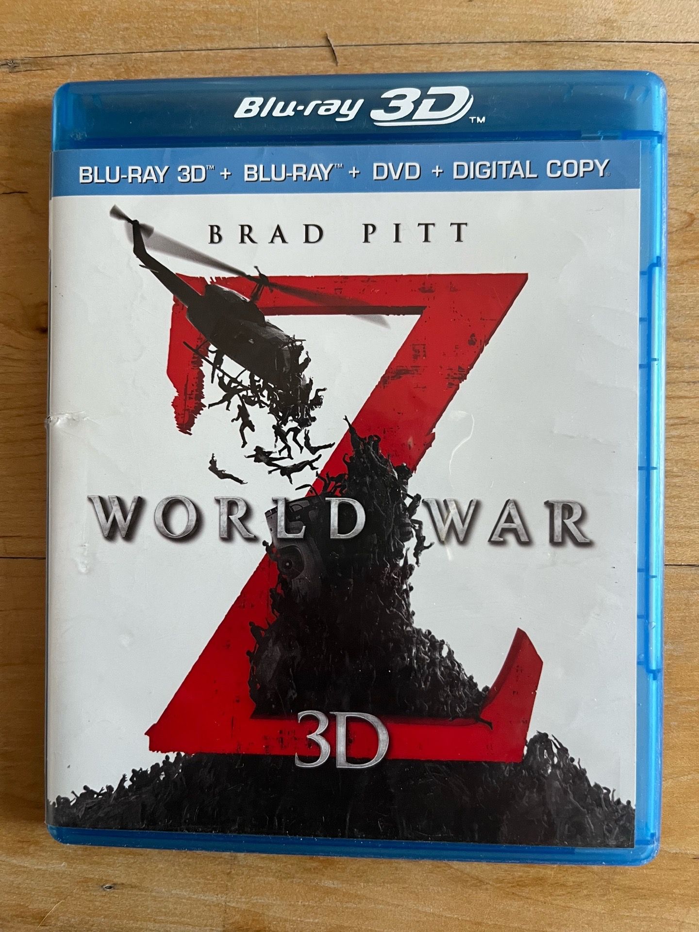 World War Z (Blu-ray 3D+Blu-ray+DVD