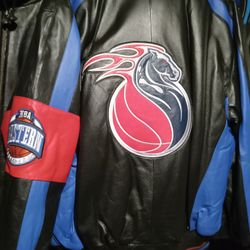 Vintage MBA Detroit Piston Men's Jacket 