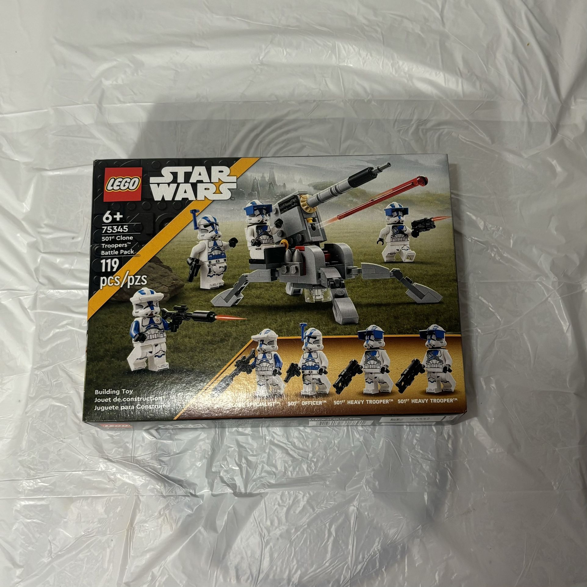 LEGO Star Wars 501st Clone Troopers Battle Pack Set 75345