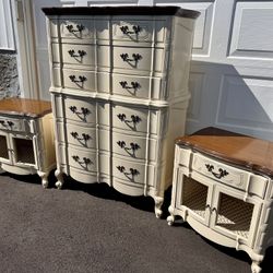 French Provincial 3 Piece Bedroom Set