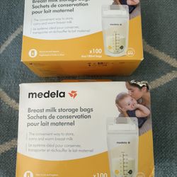 New Medela Storage Bags 200