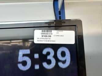 Insignia 39” Smart TV NS-39F201NA22