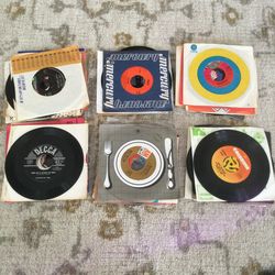 Vintage Records-45’s - Mostly From 60’s And 70’s.   - 60 Records