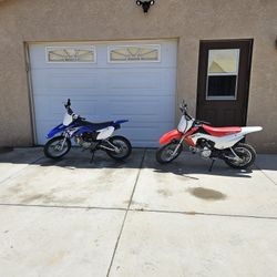 Yamaha TTR 110 @  Honda CRF 110
