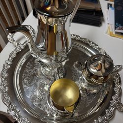4 Pc Coffee Set 