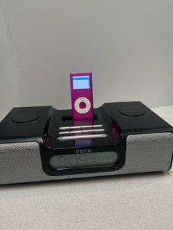 Apple iPod Nano 2nd gen 4GB with iHome iH2 Filled with songs