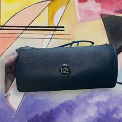 JOY MANGANO XL DOUBLE HANDLE TOP JEWELRY MAKEUP SCARVES CARRY ORGANIZER UNISEX