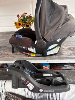 Car seat and base $25