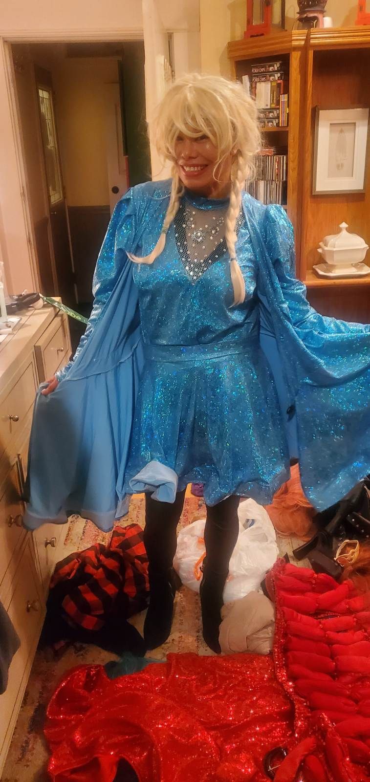 Elsa Frozen Costume Dress up Pretend