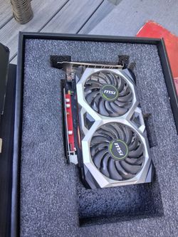 Msi 1660 graphics card.