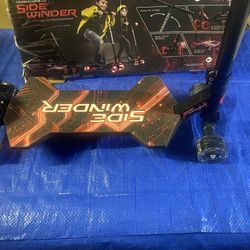 Light Up Wheel Quad Scooter, New , Black 