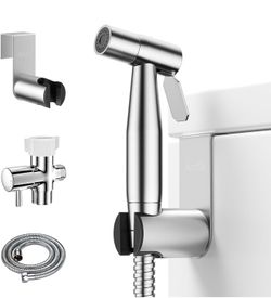 Arofa Handheld Bidet Sprayer Kit - Stainless Steel