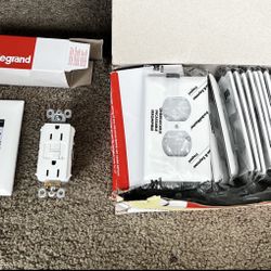 Electric Cover Plates And Outlet New