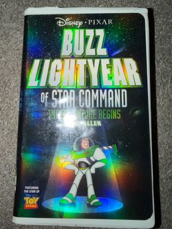 Buzz Lightyear Of Star Command VHS