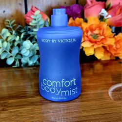 💜⭐️- Rare!!  Body by Victoria Comfort Body Mist - Warm Vanilla- Discontinued Product