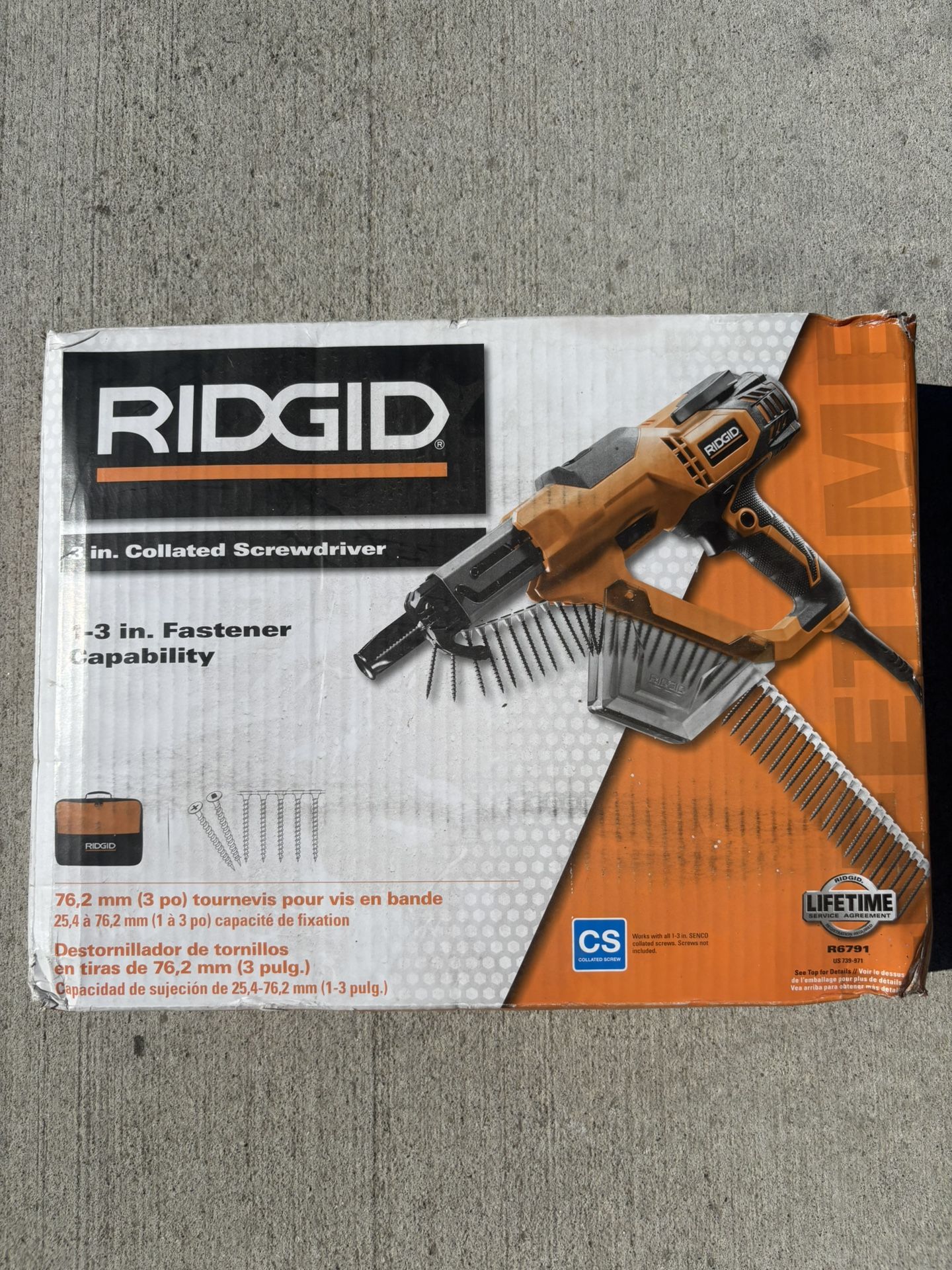 RIDGID Collated Screw Gun 