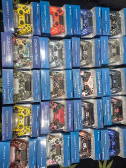 Ps4 controllers many options.