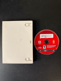 SingStar (Sony PlayStation 3, 2008) Game Disc Only