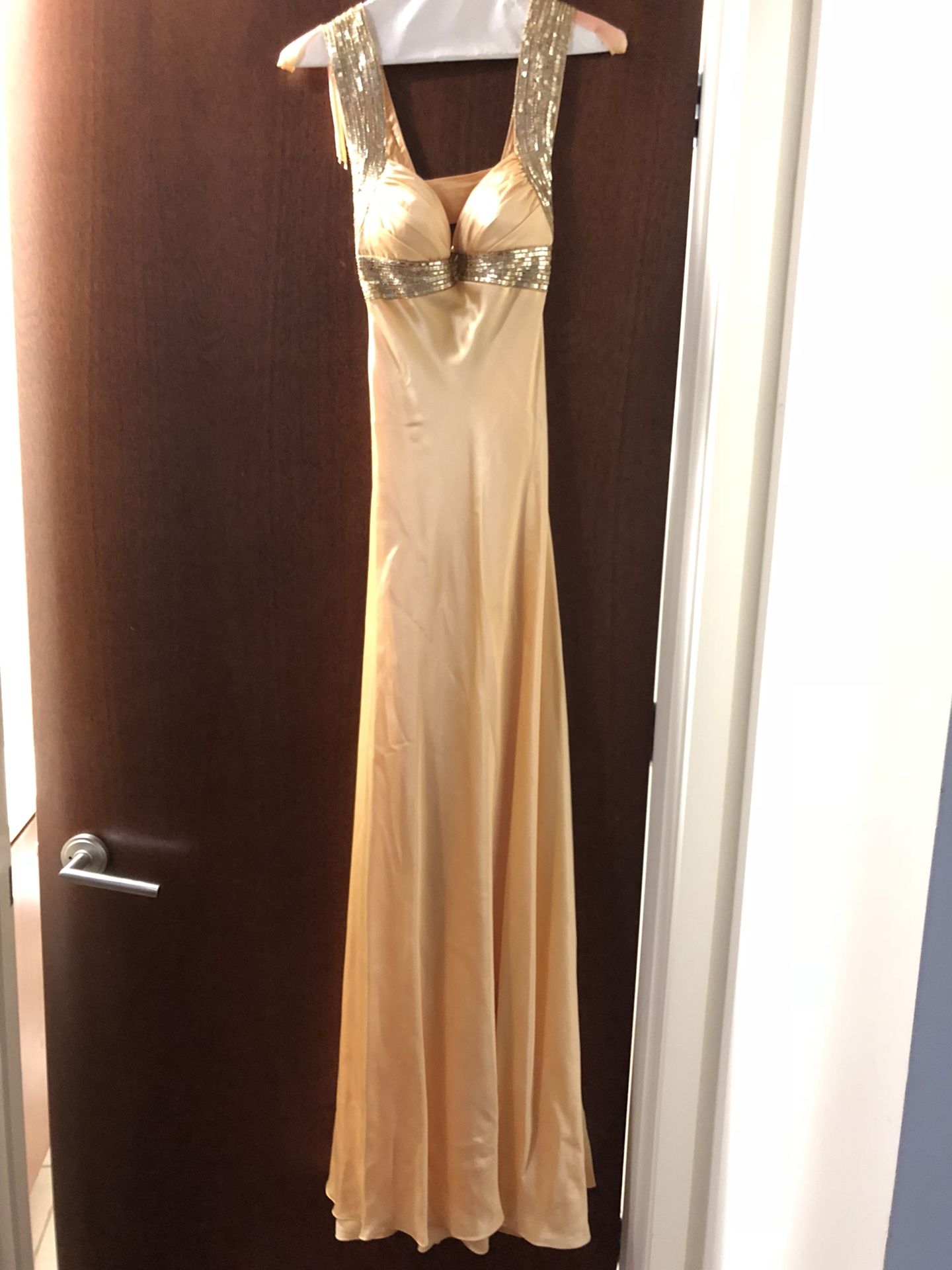 Gold Gorgeous Gown!! Size 0