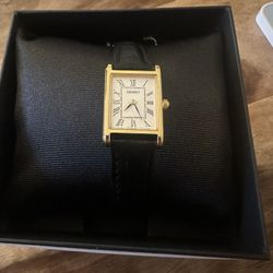 Women’s Black Band Seiko Watch 