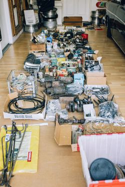 300sl Gullwing Parts All Factory And Many NEW Parts