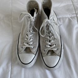 Grey High Top Convers