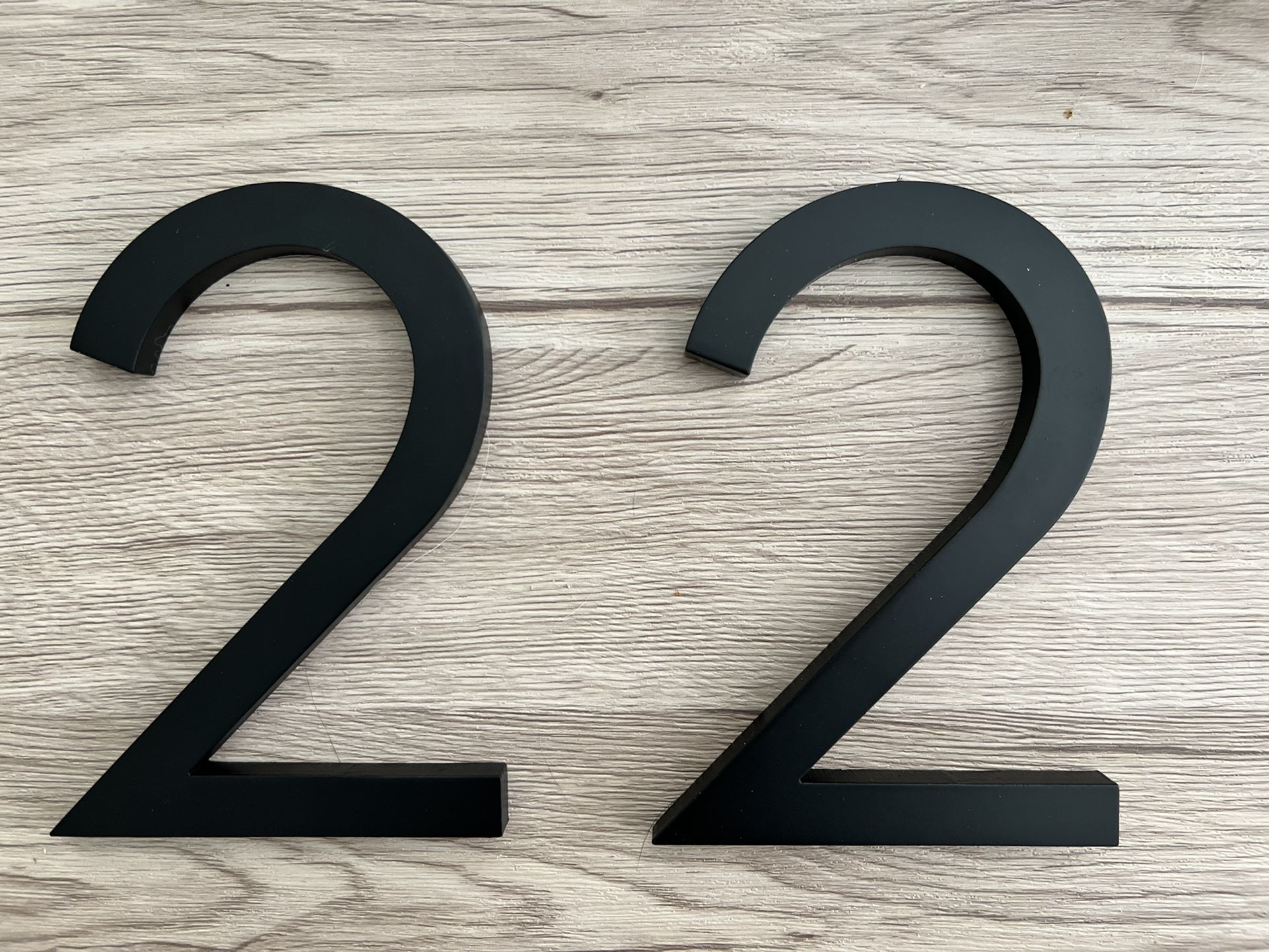 House numbers from Rejuvenation  6” tall (2’s), Christmas Gift, Craft Numbers, 22nd Birthday, Feelin 22, Christmas Gift