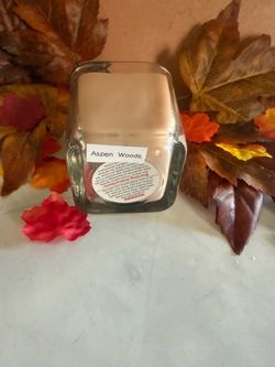 10 ounce candle in glass jar