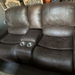 Loveseat Double Recliner