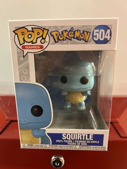 Funko Pop Pokemon Squirtle 504 Games Vinyl Figure Nintendo Collectible