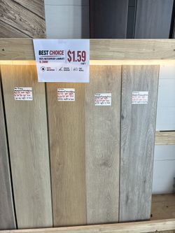 Best Choice 100% Waterproof Laminate /Vinyl Flooring 🔥‼️