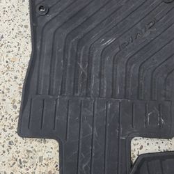 Honda civic rubber mats