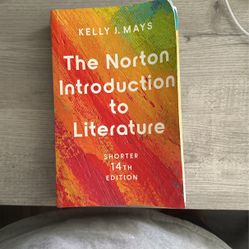 The Norton Introduction To Literature