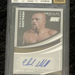 2021 Immaculate Collection Heraded Signature #21 Chuck Liddell /99