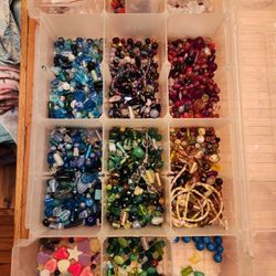 Beads For Jewelry-making Large Lot