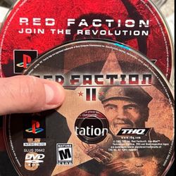 Red faction games for PlayStation 2