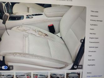 2016 Mercedes Benz GLA 250 Driver seat.