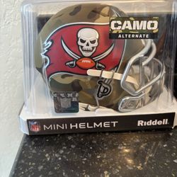 Tampa Bay Buccaneers NFL Riddell Camo Alternate Mini Helmet!