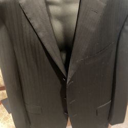 🖤 Ermenegildo Zegna Trofeo Pinstripe Suit – Size 44L / 38W – Made in Italy