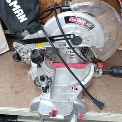 CRAFTSMAN 10" COMPOUND MITER SAW W/ LASER . OPEN TO TRADE. 