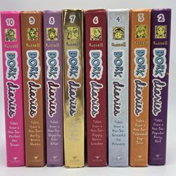8 DORK Diaries Hardback  Books